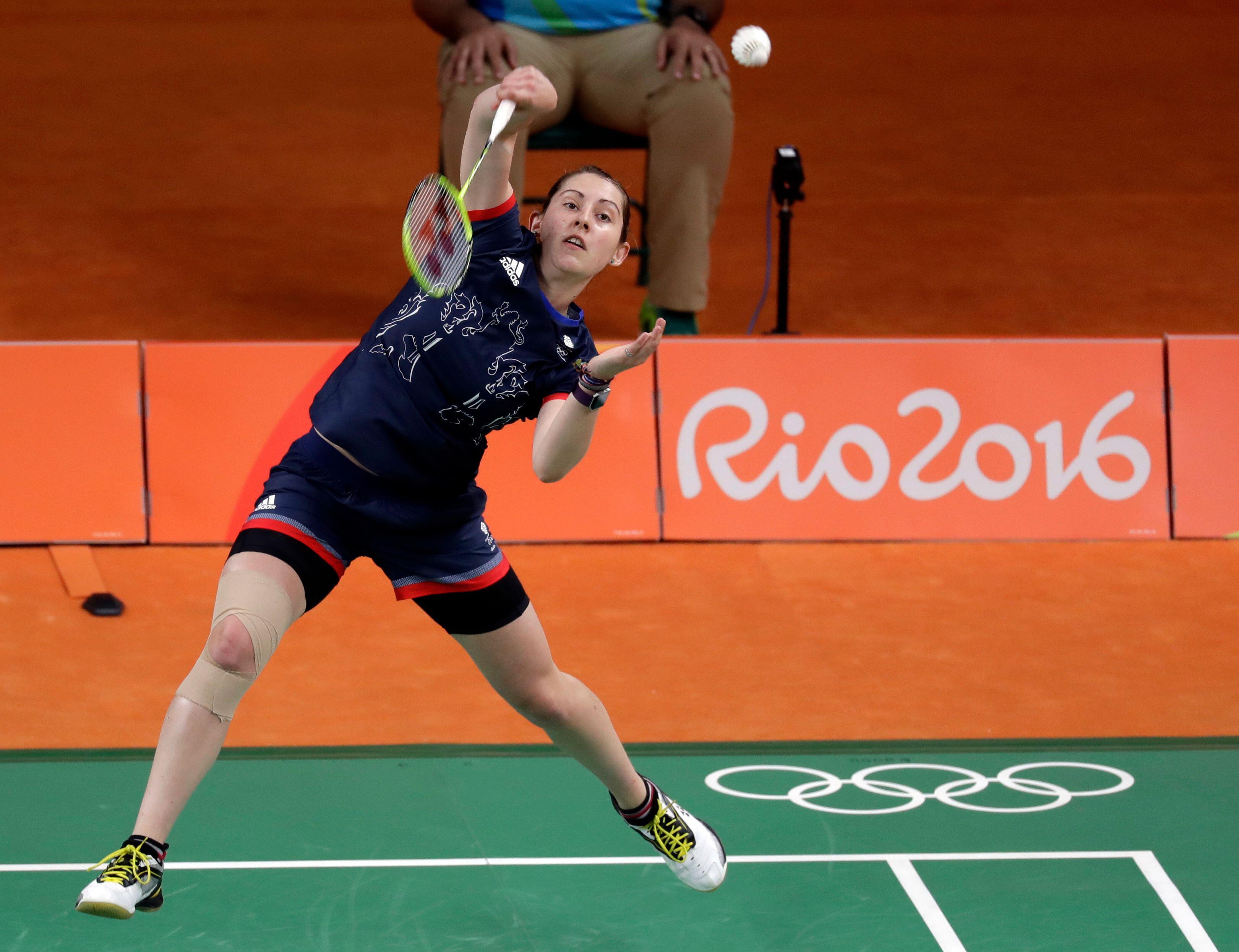 Kirsty Gilmour badminton player 