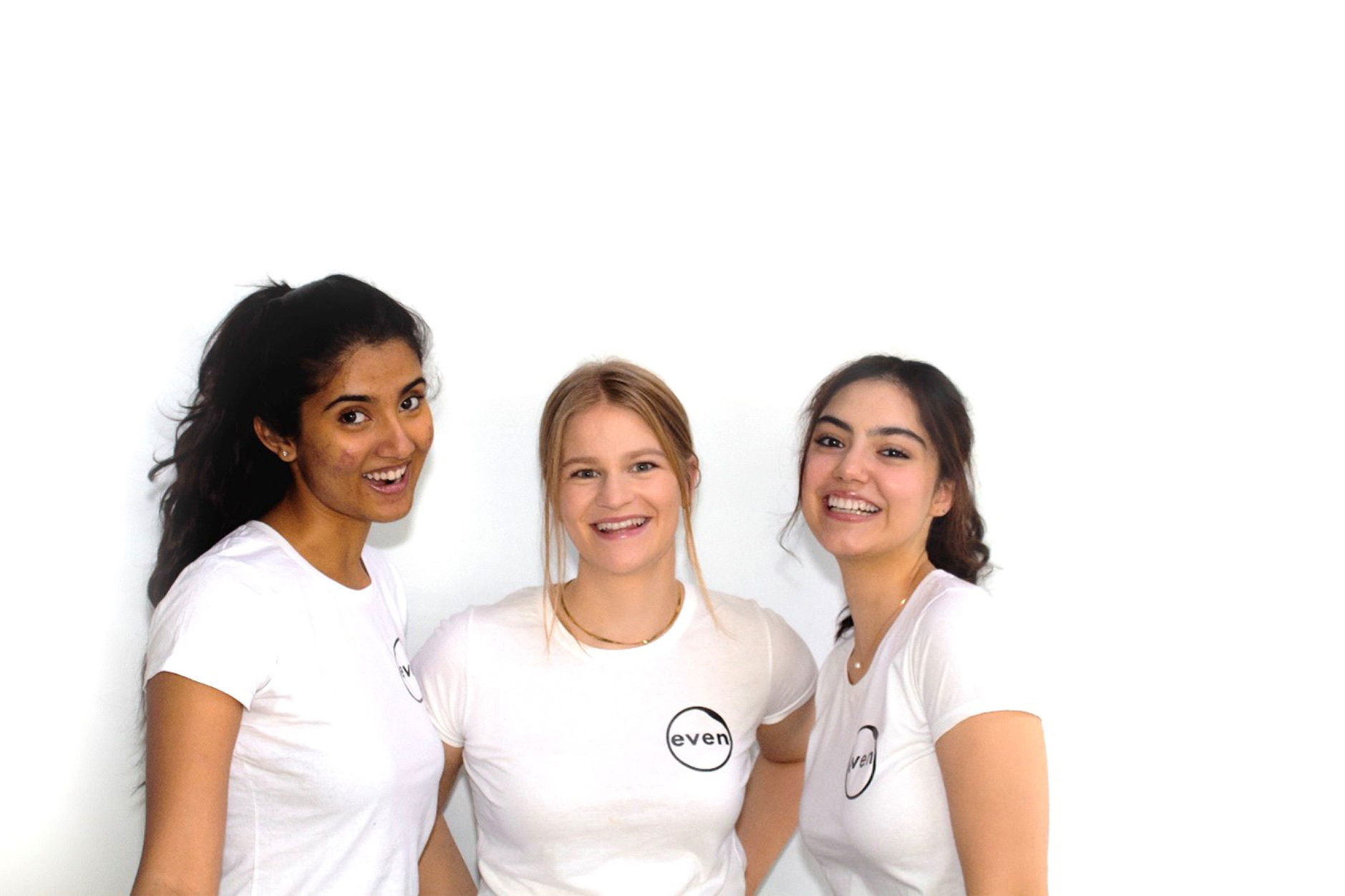 L to R The Even Project's Anushka Mahesh, Sarah Bailey and Aurusha Kharas.jpg