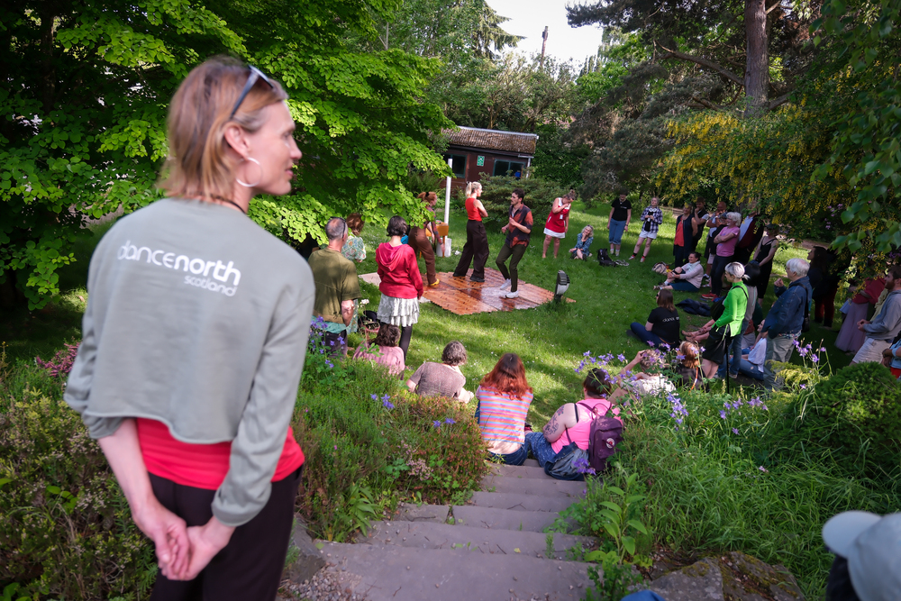 A performance by Dance North Scotland, one of the social enterprise recipients of Creative Scotland funding. Photo by: Alexander Williamson