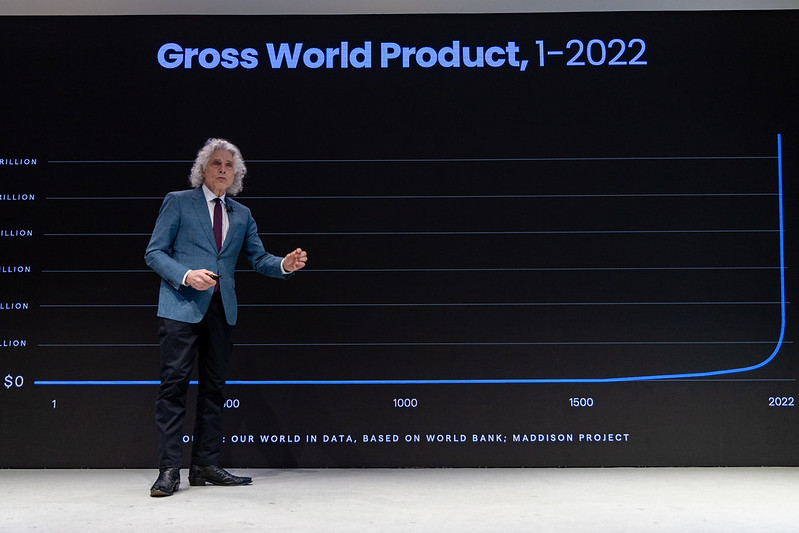 Steven Pinker at WEF 2025 Davos