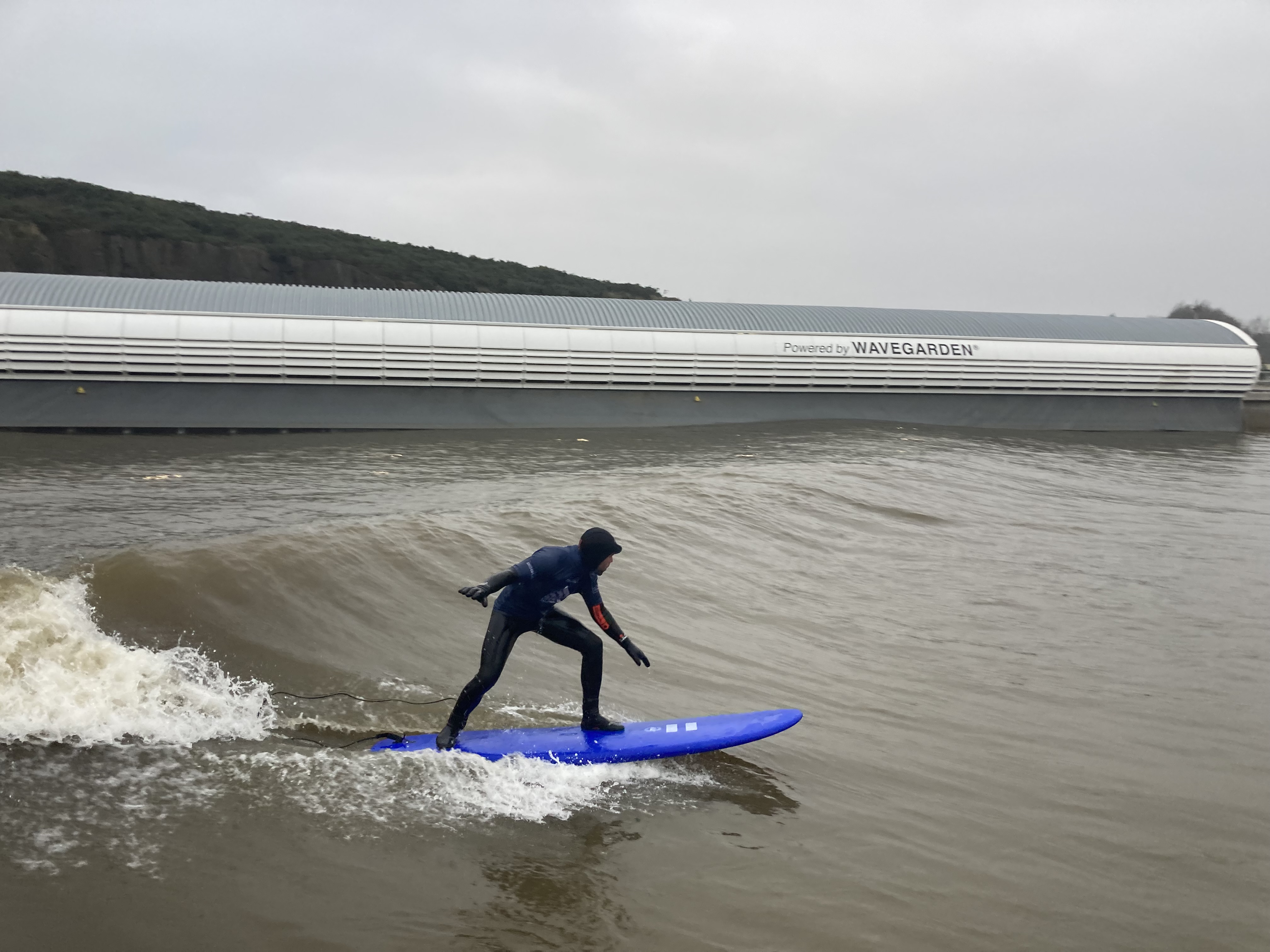 David Lyons surfing at Lost Shore