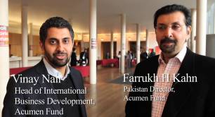 Talking bull with Acumen Pakistan CEO